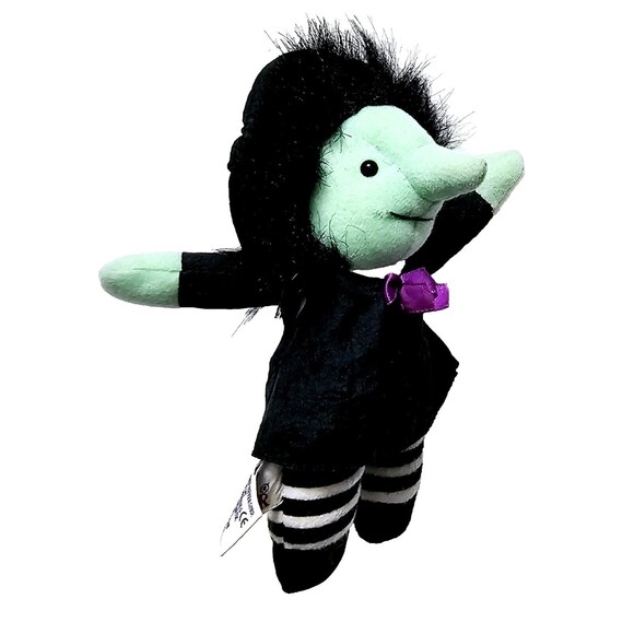 VTG Mary Meyer Spooky Toes Finger Puppet Plush Toy Witch HALLOWEEN 1995 VGC - Picture 1 of 8